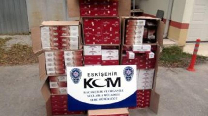 Eskişehir'de Ka&ccedil;ak Sigara Operasyonu