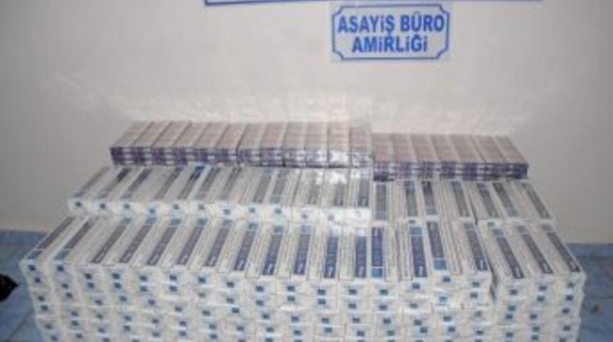 Siverek&rsquo;te 7200 Paket Ka&ccedil;ak Sigara Ele Ge&ccedil;irildi