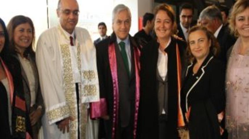 Şili Cumhurbaşkanı Pinera&rsquo;ya Fahri Doktora