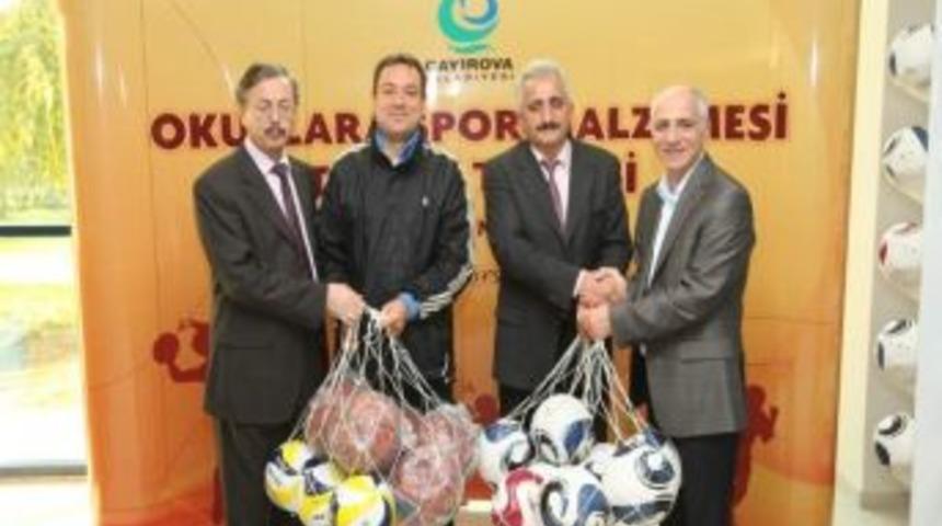 &Ccedil;ayırova Belediyesinden Spora Destek