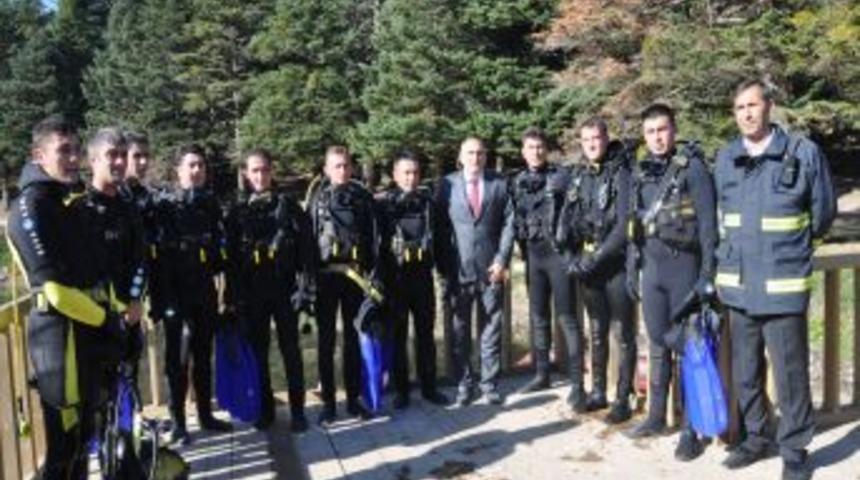 Dalgı&ccedil;lar, G&ouml;lc&uuml;k&rsquo;te Tatbikat Yaptı