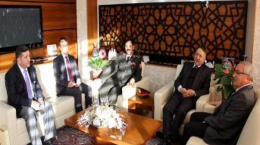 Afganistan B&uuml;y&uuml;kel&ccedil;isi Sivas Belediyesi'ni Ziyaret Etti