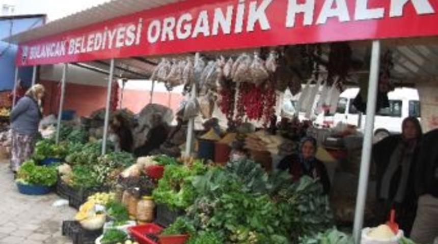 Bulancak Organik Halk Pazarı Esnafı Yapılan &Ccedil;alışmadan Memnun
