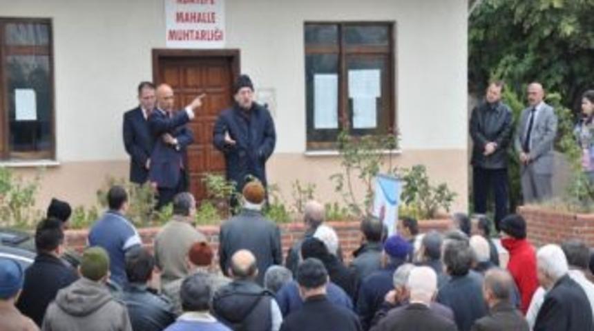 Vergili, Adatepe&rsquo;de Vatandaşları Dinledi