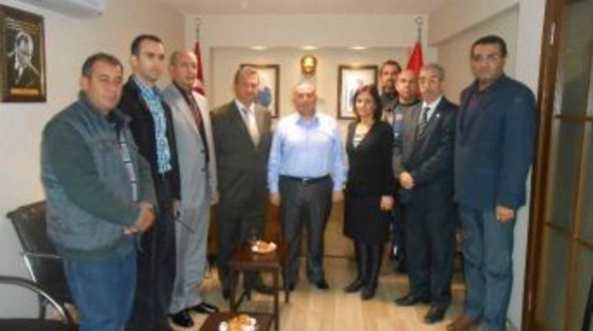 S&ouml;ke Emniyet M&uuml;d&uuml;r&uuml; D&uuml;zalan'dan Mhp İl&ccedil;e Teşkilatına Ziyaret
