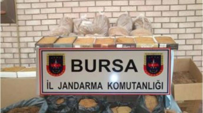 Bursa'da Ka&ccedil;ak Sigara Operasyonu