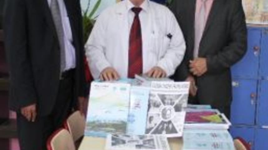 Dsi&rsquo;den Taşk&ouml;pr&uuml; Murat &Uuml;lgen Okuluna Kitap Yardımı