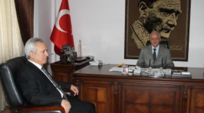 Emniyet M&uuml;d&uuml;r&uuml; Aydoğan, Akkaya'ya veda etti