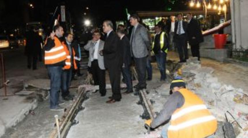 Bursa'da Geceleri De Ray D&ouml;şeniyor