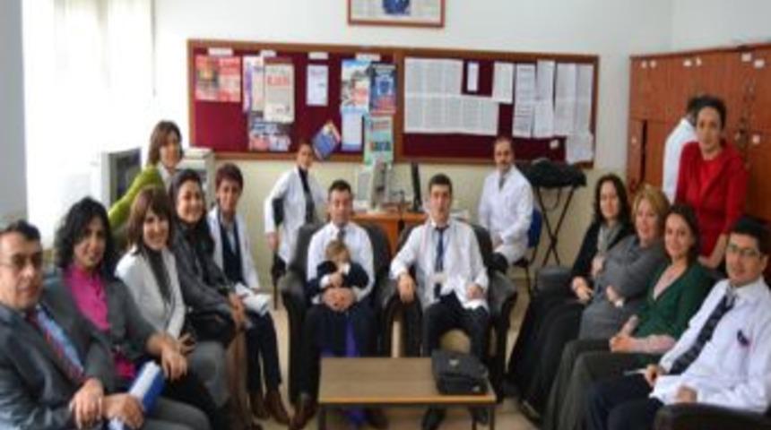 &Ouml;zel &Uuml;nye &Ccedil;akırtepe Hastanesi&rsquo;nden &Ouml;ğretmenlere Anlamlı Ziyaret