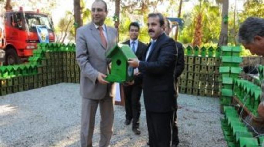 Mersin Orman B&ouml;lge M&uuml;d&uuml;rl&uuml;ğ&uuml;&rsquo;nden 4 Bin Kuş Yuvası