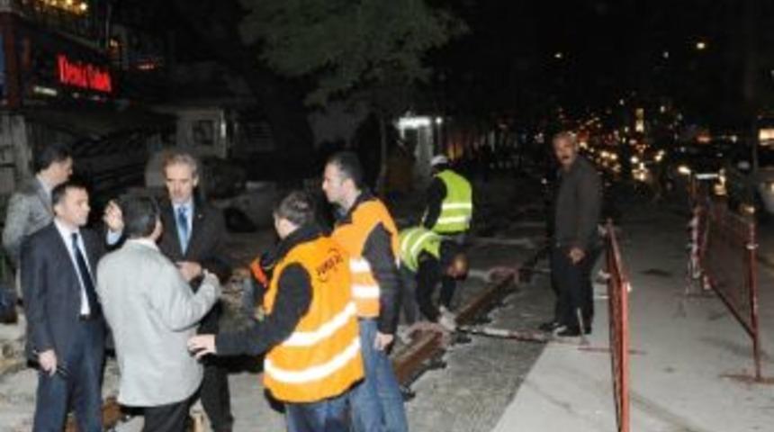 Şehir İ&ccedil;i Ring Hattında Gece Mesaisi