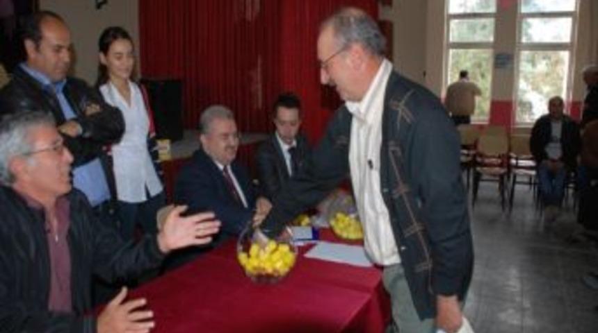 Eşme Kemer Kent Toplu Konut Projesinde Kura Heyecanı