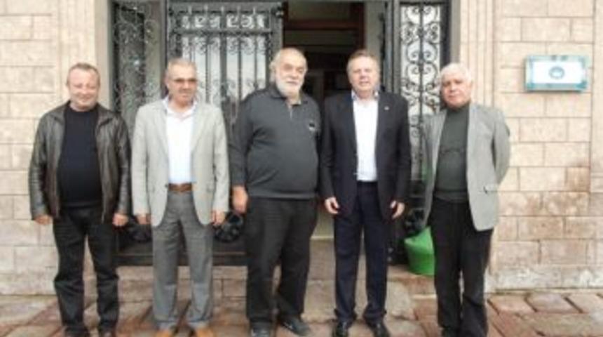 Başkan Bozoğlu&rsquo;dan Başkan T&uuml;rk&ouml;zen&rsquo;e Destek