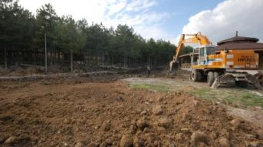 Yaşam Parkı İ&ccedil;in G&ouml;let Yapımları Başladı