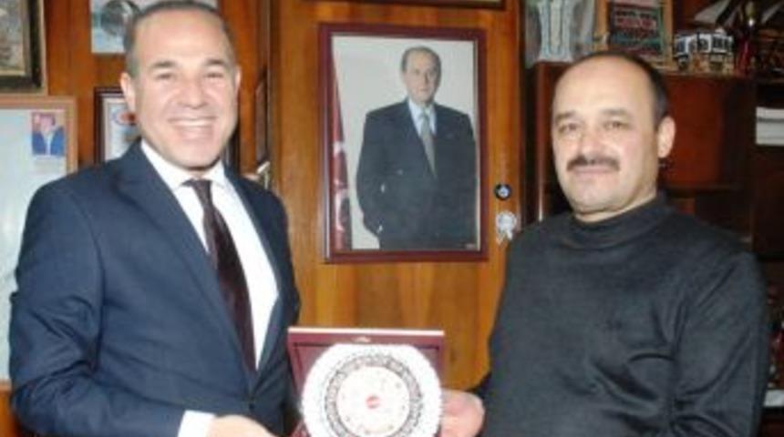 Rekt&ouml;r Aydın'dan S&ouml;zl&uuml;'ye ziyaret
