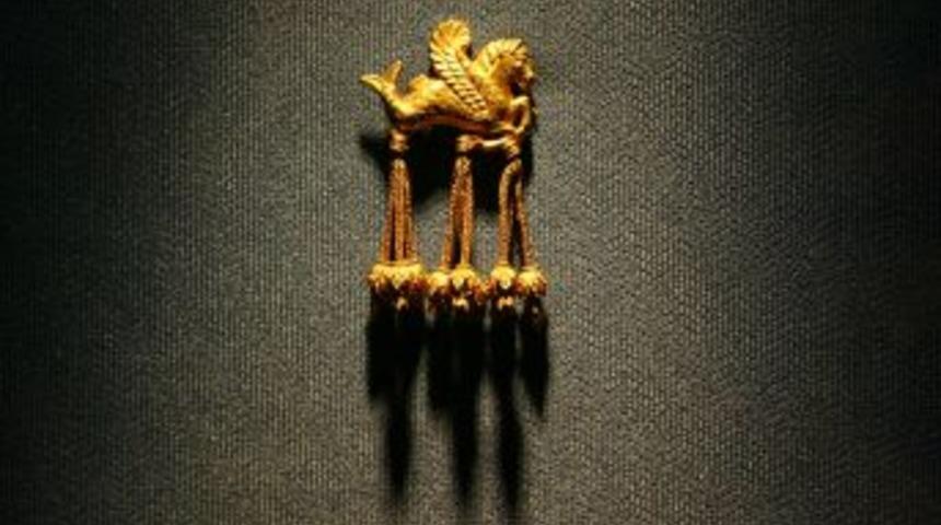 "Kanatlı Denizatı Broşu &Ouml;nce Ankara, Sonra Uşak'ta Sergilenecek"