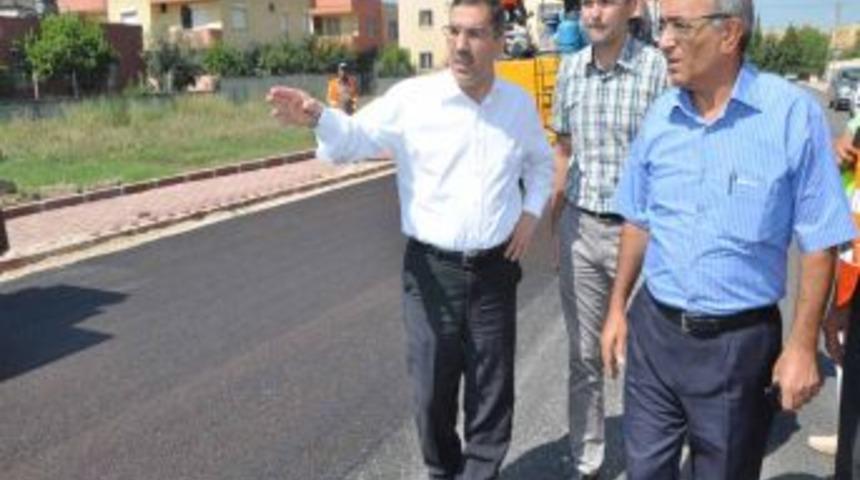 Y&uuml;reğir'de Yollar Asfaltlanıyor