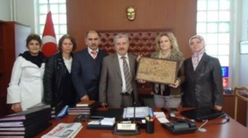 Kırklareli İl &Ouml;zel İdaresi Genel Sekreteri Eser&rsquo;e Ziyaretler Devam Ediyor