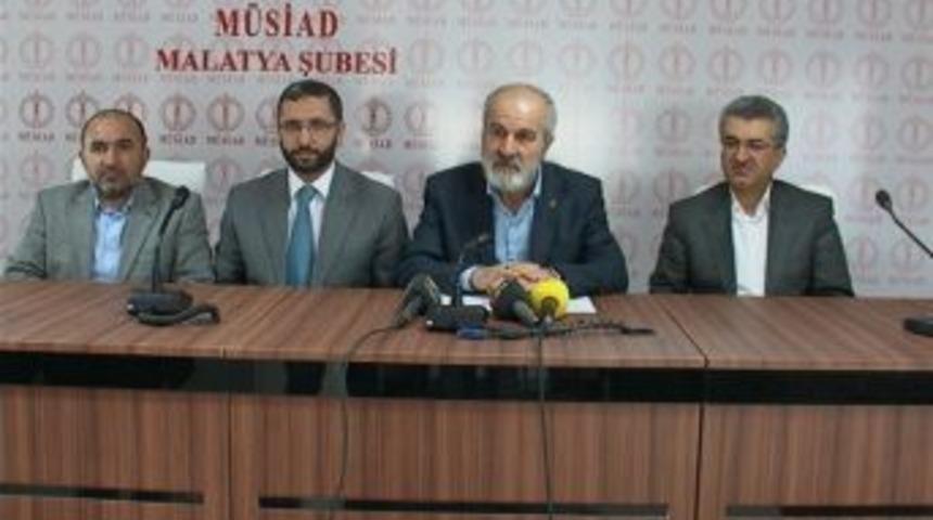 M&uuml;siad Malatya Şube Başkanı Namık Şahin: