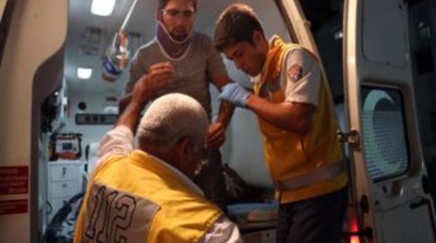 Milas&rsquo;ta Motosiklet Kazası; 2 Yaralı