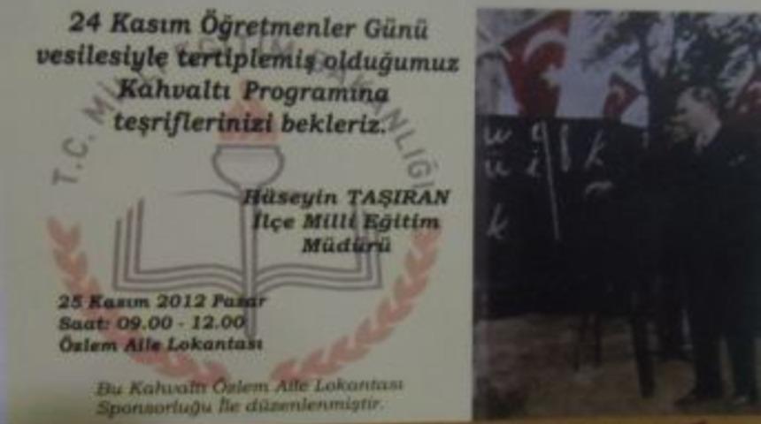 Özlem Lokantası Öğretmenleri Unutmadı