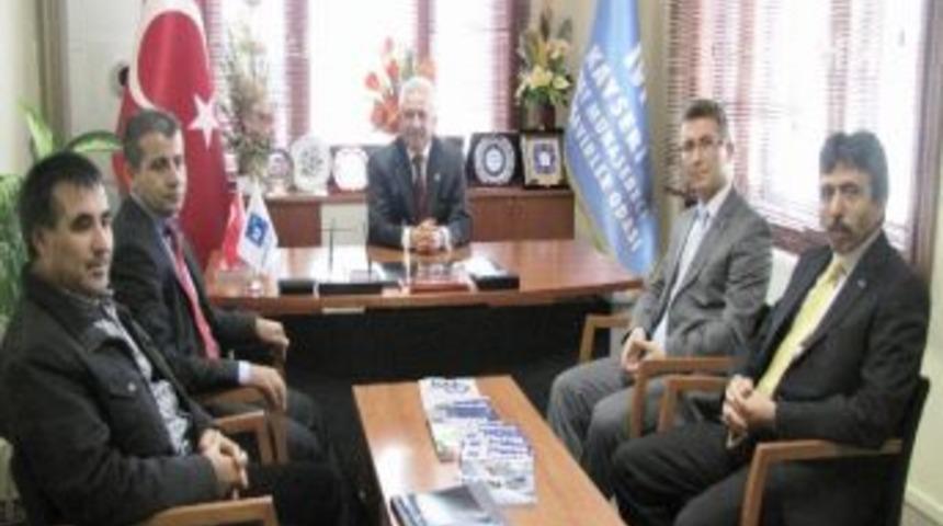 Sgk İl M&uuml;d&uuml;r&uuml;&rsquo;nden Kayseri Smmm Odası&rsquo;na Ziyaret