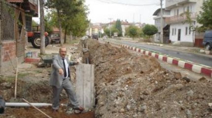 Harmancık'ta Alt Yapı Çalışmaları