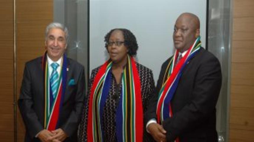 G&uuml;ney Afrika&rsquo;dan İzmir'in EXPO Adaylığına Destek