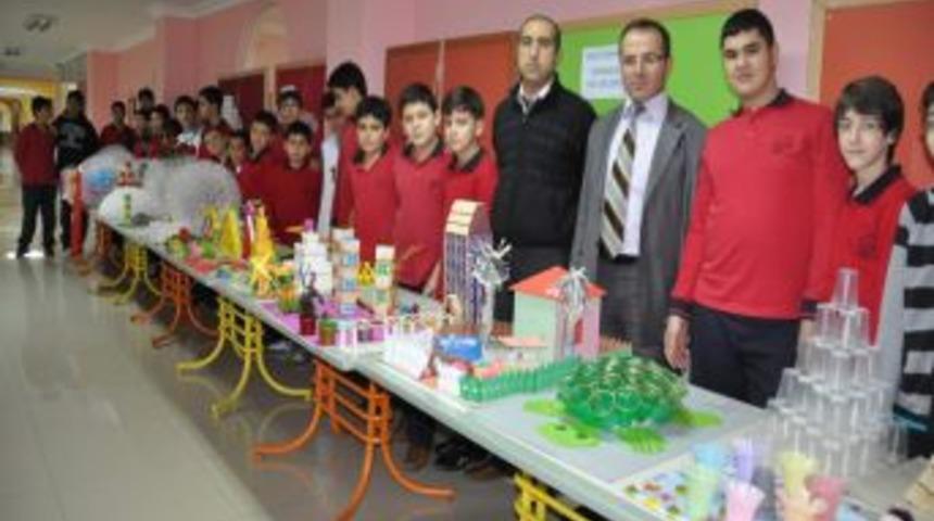 Ergin Koleji &Ouml;ğrencileri Teknoloji Ve Tasarım Sergisi A&ccedil;tı