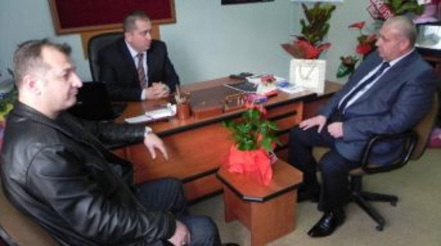 Yazıcıoğlu&rsquo;dan İl&ccedil;e Tarım M&uuml;d&uuml;r&uuml; Aydın&rsquo;a Ziyaret