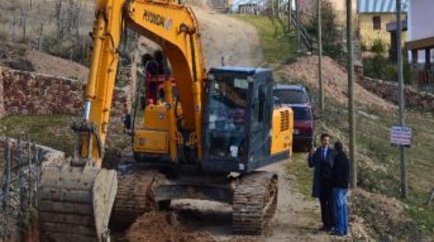 &Ccedil;ambaşı&rsquo;nda Alt Yapı &Ccedil;alışmaları