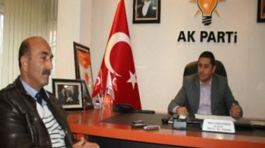 Kozlu Dolmuş Durağı Başkanı, Karaduman&rsquo;ı Ziyaret Etti