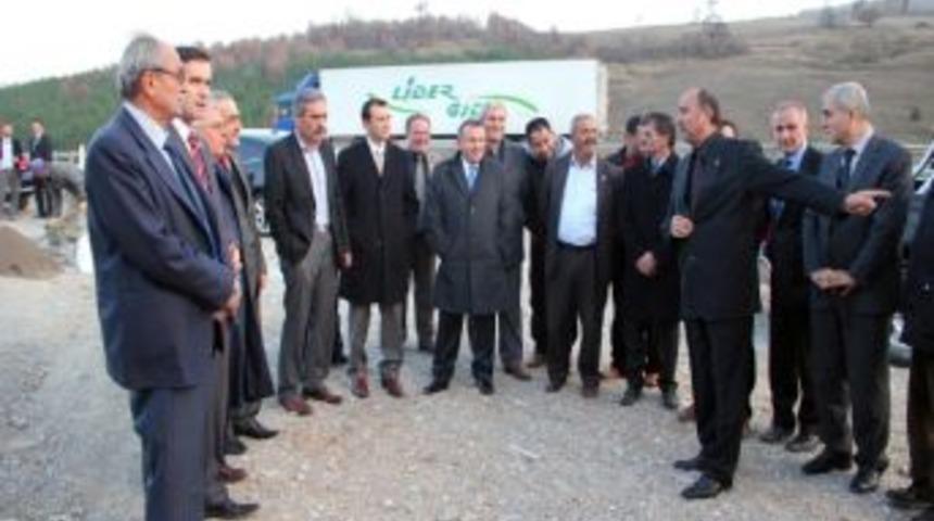 Hatıra Ormanını İncelediler