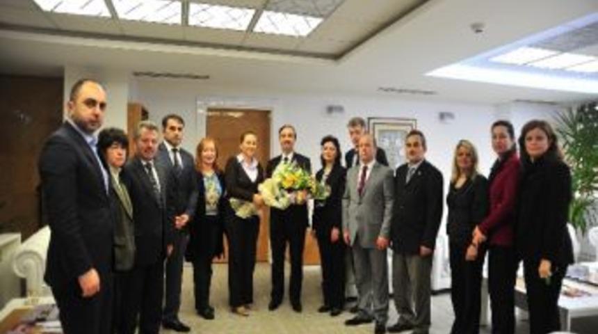 Başkan Keskin’e Öğretmenler Günü Kutlaması