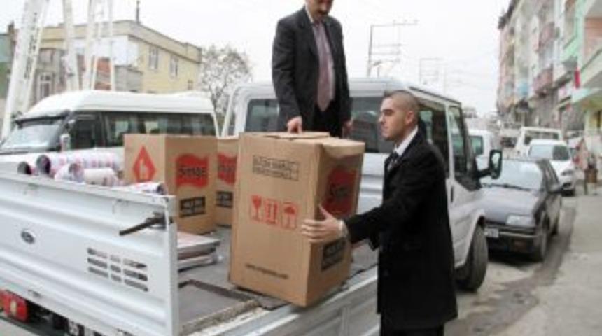 İlkadım Belediyesi'nden Ihtiya&ccedil; Sahibi Ailelere Soba Yardımı