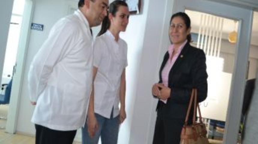 Milletvekili &Ouml;z&rsquo;den, Diş Hekimi Recai &Ouml;z&rsquo;e Ziyaret