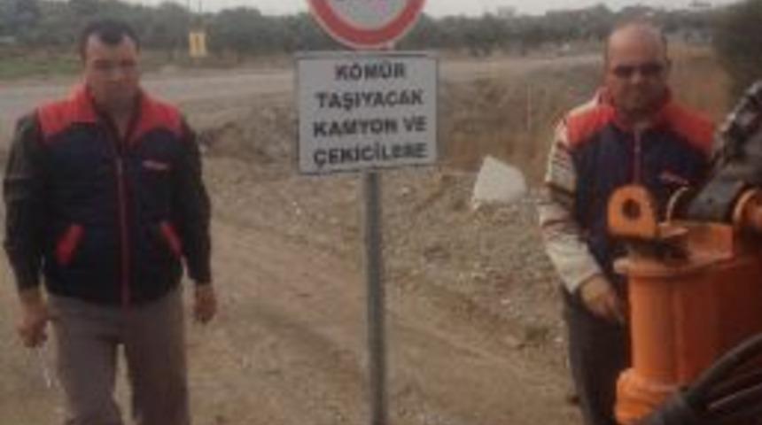 Soma'da, Avdan Ve Cenkyeri&rsquo;nden Kamyonlar Ge&ccedil;emeyecek