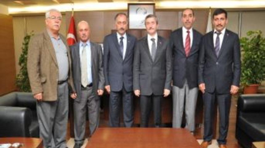 Mhp İl Teşkilatı&rsquo;ndan Başkan Tahmazoğlu&rsquo;na İadeyi Ziyaret