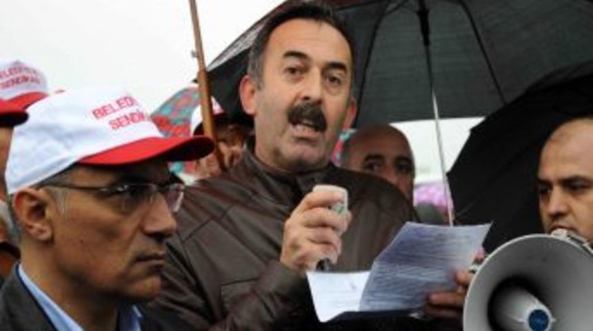 İş&ccedil;ilerin Hayatını Kaybettiği Işletmede Sendika &Uuml;yeleri Eylem Yaptı