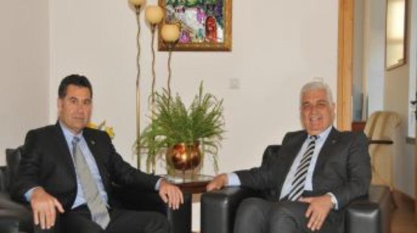 Bodrum Belediye Başkanı Kocadon, Başkan G&uuml;r&uuml;n&rsquo;&uuml; Ziyaret Etti