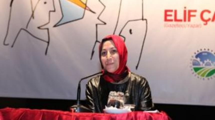 Gazeteci Elif Çakır, Büyükşehir Konferansında