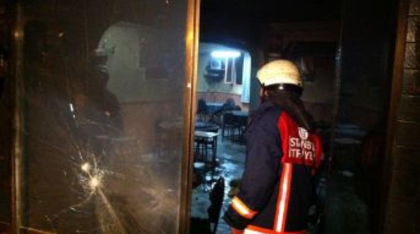 Kıraathaneye Atılan Molotof Bombası Mahalleliyi Korkuttu