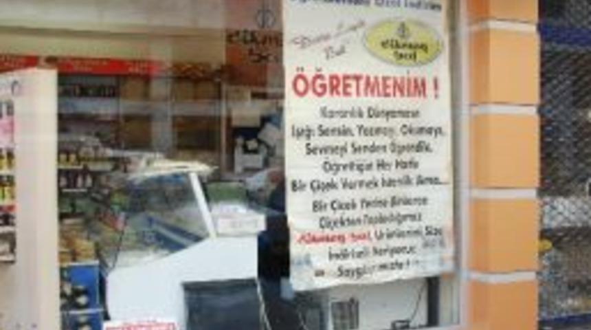 Aydın&rsquo;da &Ouml;ğretmenlere &lsquo;ballı&rsquo; Kutlama