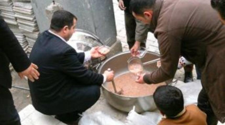 &Ccedil;atak'ta Aşure İkramı