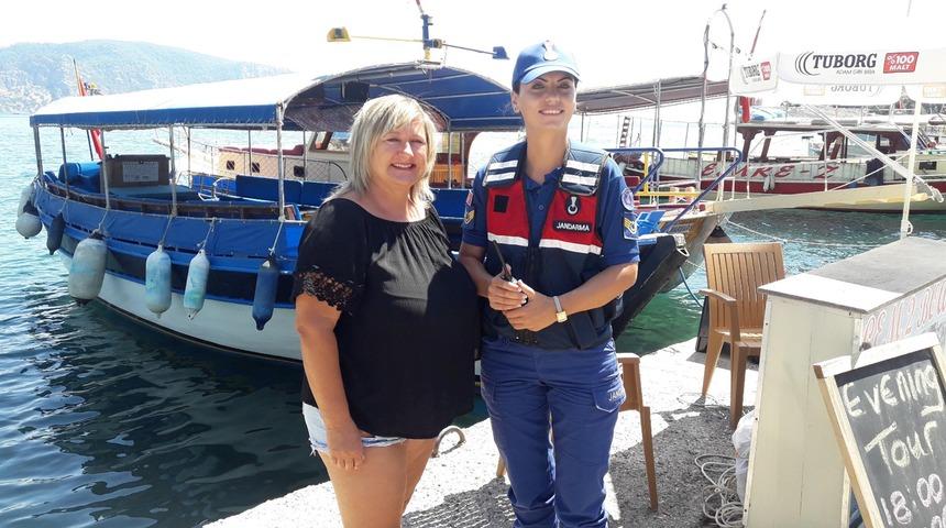 Marmaris'e kadın komutan&nbsp;