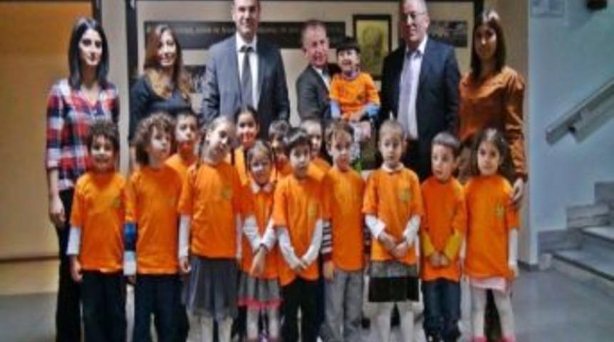 Minik Aslanlar, İl Milli Eğitim Müdürü Bardakçı'yı Ziyaret Etti