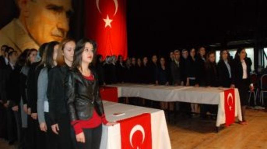 Tokat&rsquo;ta &Ouml;ğretmenler Yemin Etti