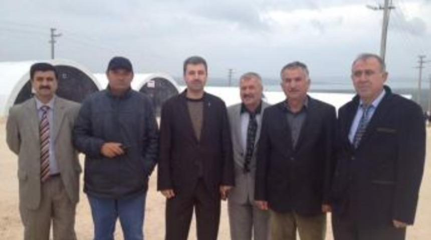 Ak Parti Merkez İl&ccedil;e Başkanlığı'ndan M&uuml;lteci Kampına Ziyaret