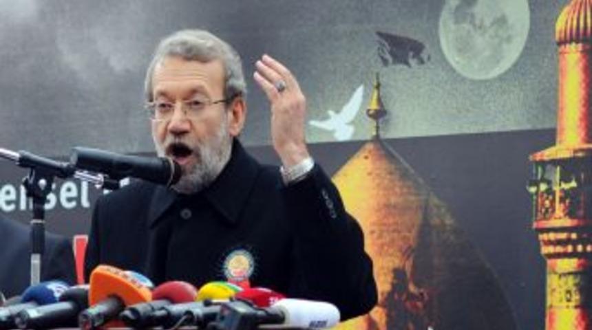 Laricani: İsrail'le Savaşmak I&ccedil;in Her Zaman Filistinlilerin Yanındayız